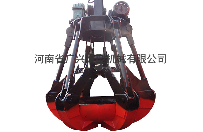 電動(dòng)蝸輪式多瓣抓斗

